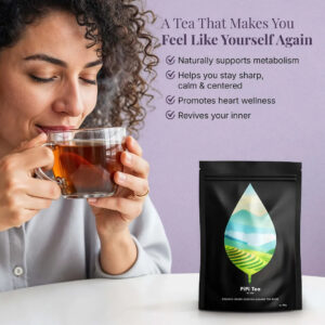 PiPi Tea - Supports Adiponectin To Help Lower Cholesterol Levels Naturally
