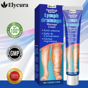 Elycura™ Lymphatic Drainage Massage Cream