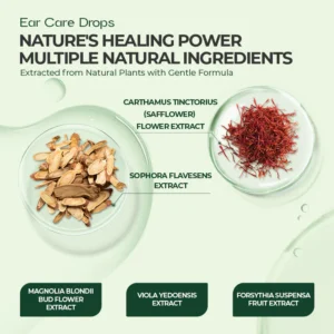 SEAGRIL Ear Care Drops Gentle Formula, Non-Irritating Gentle Formula