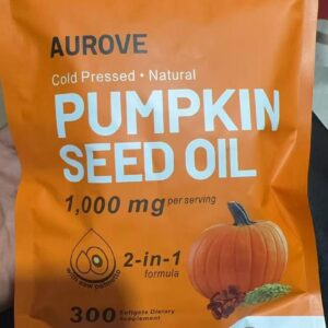 Aurove Pumpkin Seed Oil Softgels