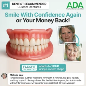 YUNPSO™ Custom-Fit Full Functional DenturesMake you more confident-Made in the USA