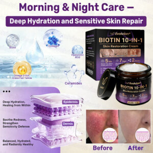 Evolvion® Biotin 10-in-1 Skin Restoration Cream