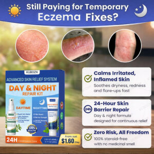 KUBOZN® Psoriasis Day & Night Repair System