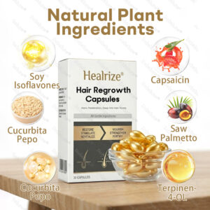 Healrize® Hair Regrowth Capsules, Newly Upgraded,Nano Penetration, Deep into Hair Roots