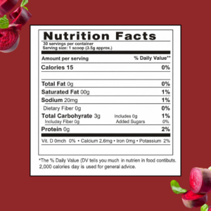 Naturelle™ Organic Beet Root Powder