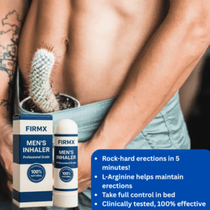 FirmX Men’s Inhaler | Get a rock-hard erection without pills in just 10 minutes!