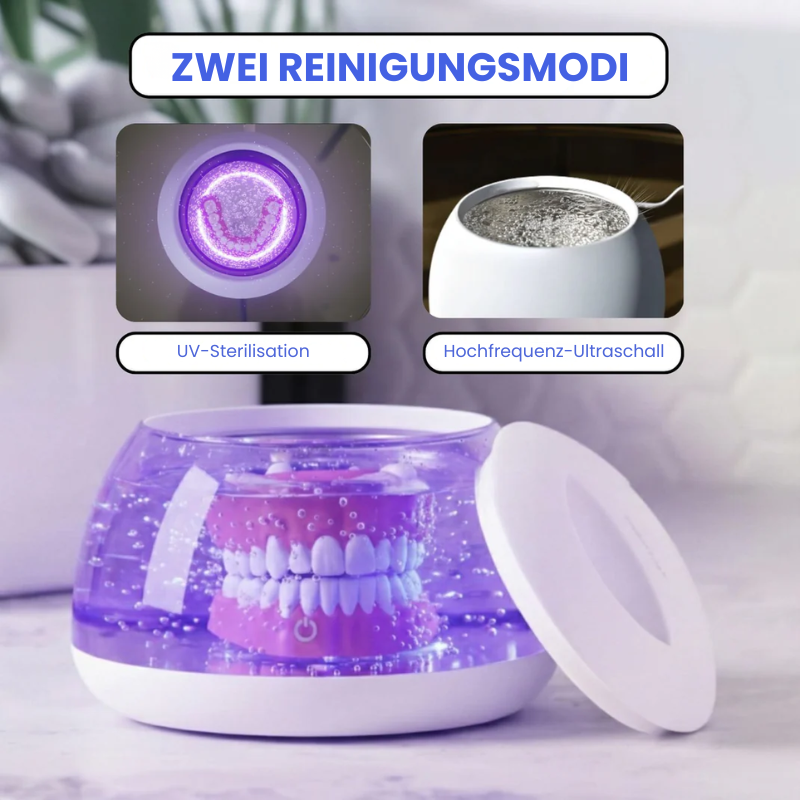 DentaClean™ | Sparkling, clean dentures in 5 minutes