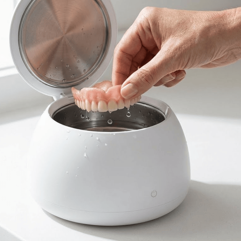 DentaClean™ | Sparkling, clean dentures in 5 minutes
