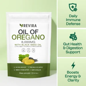 Revira Oil of Oregano Softgels – Naturally Strengthens Immunity and Gut Health from Within