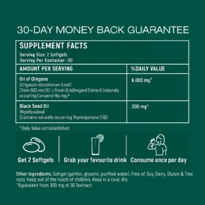 Revira Oil of Oregano Softgels – Naturally Strengthens Immunity and Gut Health from Within