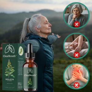 ClearBreath™ Lung Cleansing Drops | Clears your airways by 95% in 48 hours