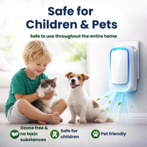 AirClean™ Plug in Air Purifier | Removes 99% of dog odours within 24 hours