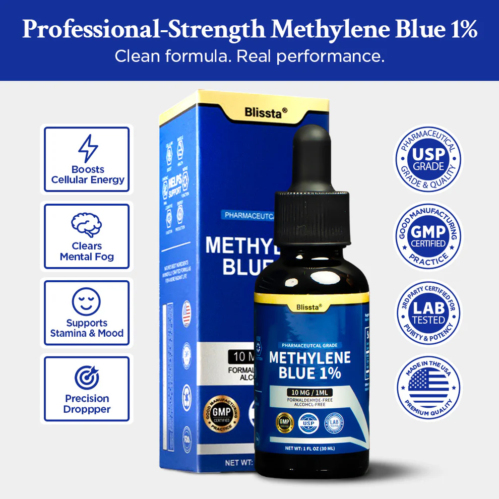 Blissta® USP Grade Methylene Blue 1%