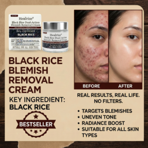 Healrize®Black Rice Dual-Action Blemish Removal Cream