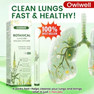 Owiwell Botanical LungCare Mullein Diffuser