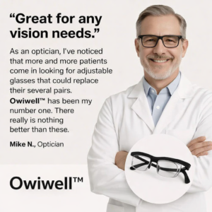 Owiwell adjustable glasses