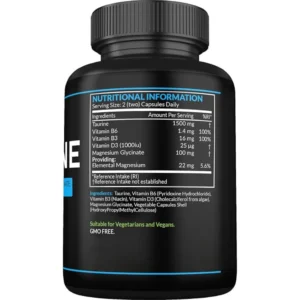 High Strength Vitano Taurine - 1,500mg of Pure Taurine