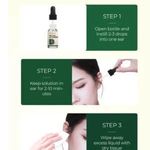 SEAGRIL Ear Care Drops Gentle Formula, Non-Irritating Gentle Formula