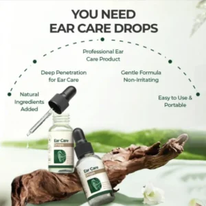 SEAGRIL Ear Care Drops Gentle Formula, Non-Irritating Gentle Formula
