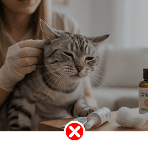 Pet Ear Wash Gentle Ear Cleaning Drops