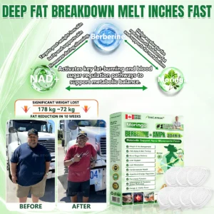 InsLemon® Moringa Berberine AMPK 10-in-1 Metabolic Support Nano Microneedle Patch