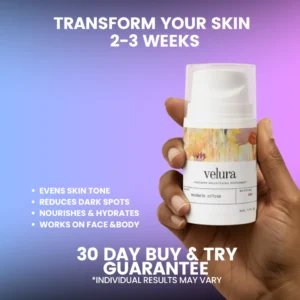 Velura Underarm Brightening Deodorant Cream