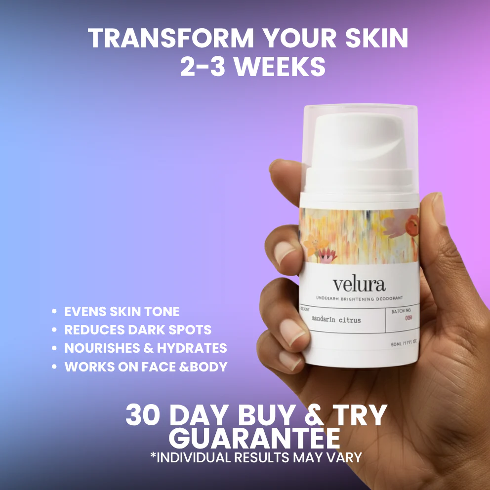 Velura Underarm Brightening Deodorant Cream