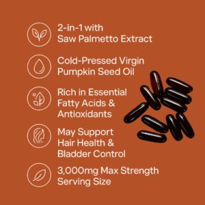 Aurove Pumpkin Seed Oil Softgels