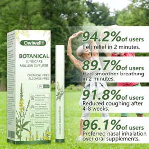 Owiwell Botanical LungCare Mullein Diffuser