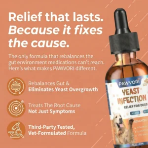 Pawvori™ Yeast Infection Drops - 60ml