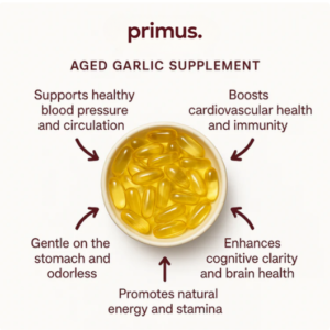 Primus Aged Garlic Extract — The Only Garlic Supplement Clinically Proven To Work