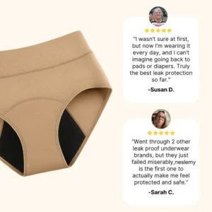 SEAGRIL 100% Leak-Proof Underwear 4-pack