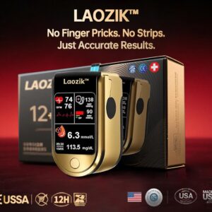 LaozikTM Professional 12in1 Glucose & Vital Signs Monitor