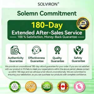 SOLVIRON Moringa Berberine NAD+ 10 in 1 Advanced Nano Microneedle Patch