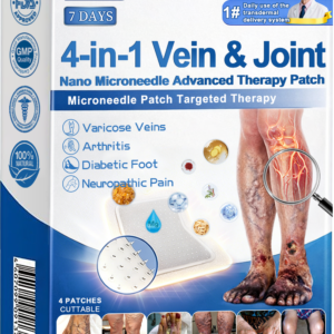 Healrize® 4-in-1 Vein & Joint Nano Microneedle Advanced Therapy Patch
