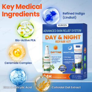 KUBOZN® Psoriasis Day & Night Repair System