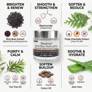 Healrize®Black Rice Dual-Action Blemish Removal Cream
