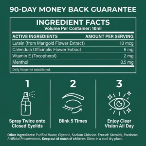 VisionPure Lutein Eye Spray