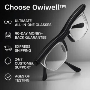 Owiwell adjustable glasses
