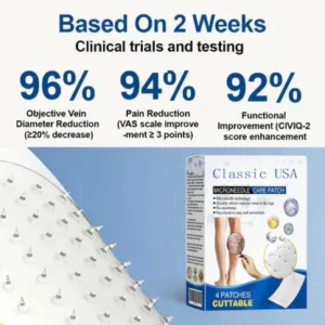 Owiwell® VeinEase Microneedle Care Patch