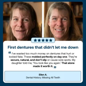 SEAGRIL™ Custom-Fit Full Functional Dentures Make you more confident-Made in the USA