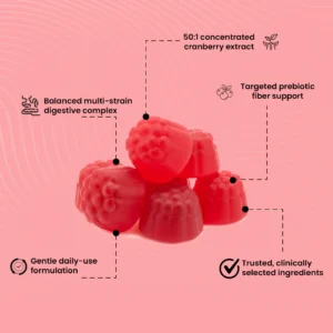 AvaRoot Cranberry Gummies | Urinary & Kidney Defense Formula