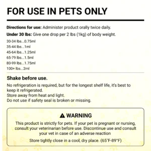 AURAPETS Helps Dogs Stop Eye Scratching & Naturally Reduce Cloudiness, Watering & Swelling