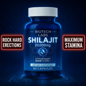 BIOTECH LABS SHILAJIT 20,000mg For Rock-Hard Erections