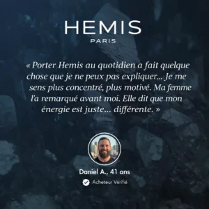 HEMISPARIS® HEMATITE BRACELET