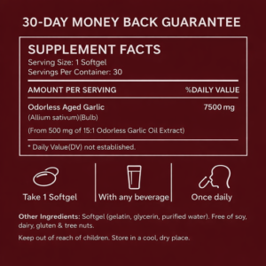 Primus Aged Garlic Extract — The Only Garlic Supplement Clinically Proven To Work