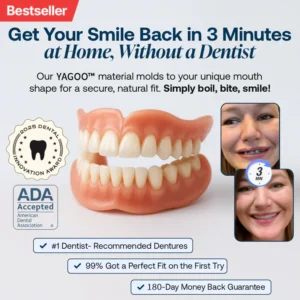 Yagoo® Custom-Fit Full Functional Dentures Make you more confident