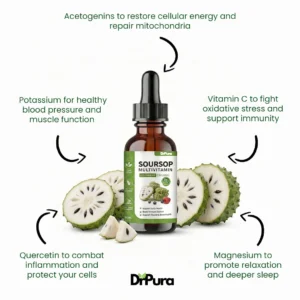 DrPura Soursop Drops – Kill & Flush Parasites From Your Body The RIGHT Way
