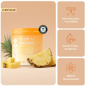 FLORA+ Stop the Odor. Restore Your Freshness Instantly.