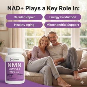 Prime Ingredients NMN β-Nicotinamide Mononucleotide Ultimate 10-in-1 Dietary Supplement